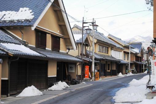 信州須坂 蔵の街並み 信州須坂 蔵の街並み 信州,須坂,町歩きの写真素材