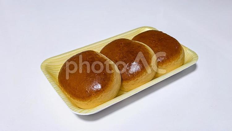 トレイに入った栗まんじゅう 栗まんじゅう,饅頭,和菓子の写真素材