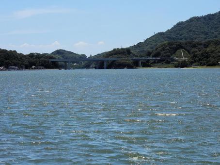 笠岡市 海辺 笠岡市 海辺 笠岡市伏越港,フェリー乗り場,kasaokaの写真素材