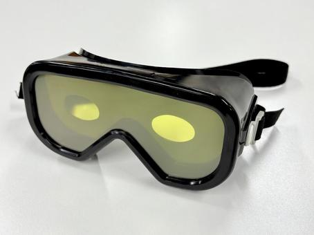 視覚障害体験ゴーグル 08 ゴーグル,視覚体験,不自由の写真素材