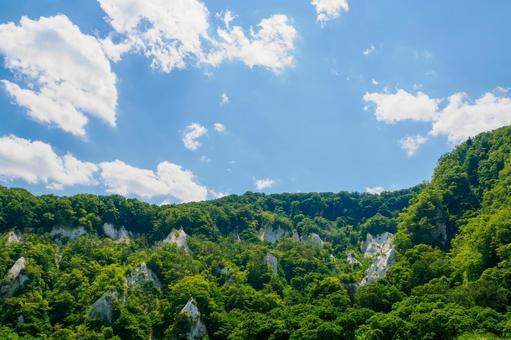 夏の白岩⑴ 夏の白岩⑴の写真