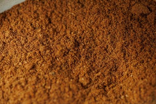 香り豊かな乾燥したシナモンパウダー 粉末,粉,食べ物の写真素材