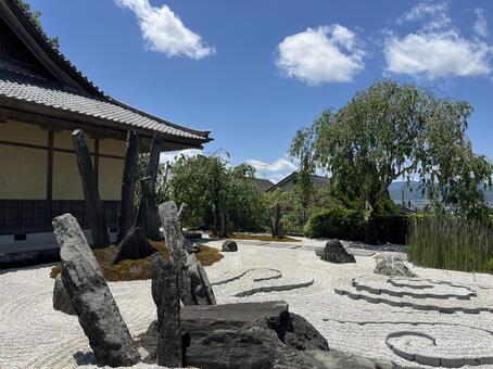 瑞巌山 圓光寺 圓光寺,枯山水,庭園の写真素材
