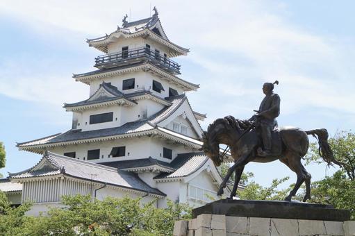 今治城1 今治城1 今治城,城址,藤堂高虎の写真素材