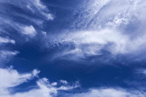 青い空白い雲5 青い空白い雲5の写真