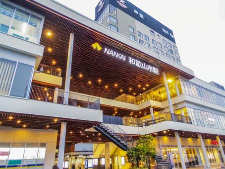 【和歌山県】和歌山市駅 和歌山市駅,和歌山市,和歌山県の写真素材