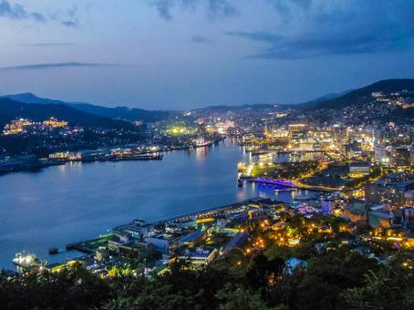 【長崎県】長崎市・鍋冠山展望台 【長崎県】長崎市・鍋冠山展望台の写真
