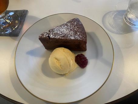 チョコケーキ チョコケーキの写真
