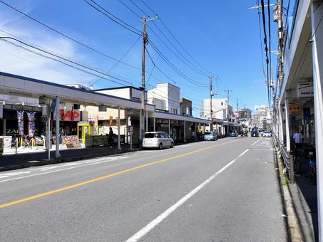 Photo, 追浜駅, natsushima shell mound street, shopping street, 