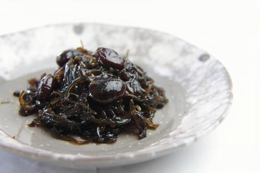 黒豆昆布 惣菜 黒豆昆布 惣菜 黒豆昆布,惣菜,おかずの写真素材
