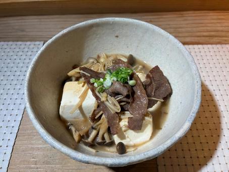 肉豆腐 肉豆腐 肉豆腐,すき焼き風煮込み,手料理の写真素材