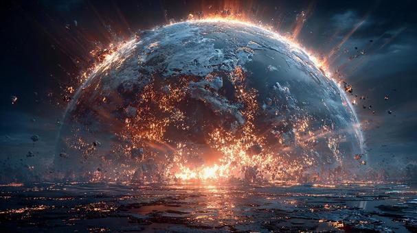 宇宙の驚異、大破片 宇宙の驚異、大破片の写真