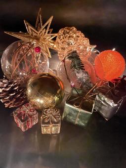 クリスマスの飾り クリスマス,クリスマスオーナメント,イルミネーションの写真素材