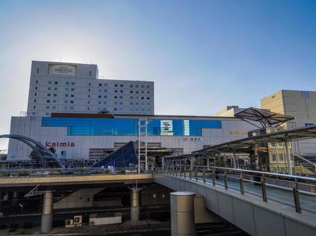 【愛知県】豊橋市・豊橋駅東口 豊橋駅東口,豊橋市,豊橋駅の写真素材
