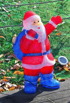 サンタクロース サンタクロース,ディスプレイ,クリスマスの写真素材