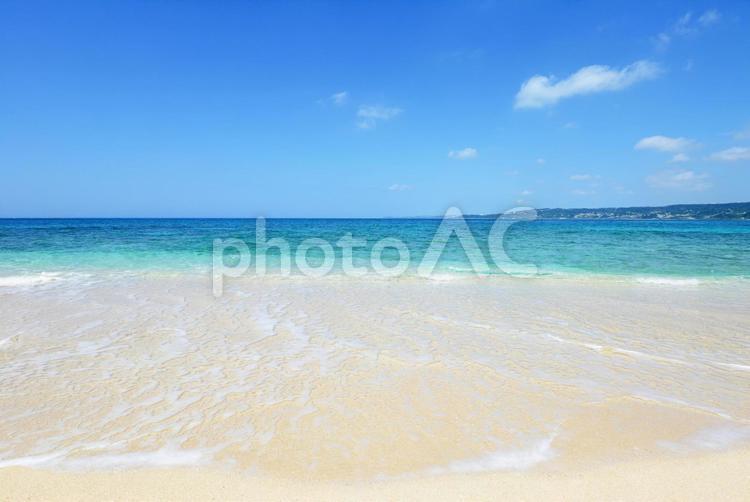 沖縄　美しい海　癒やし　 日本,沖縄,海の写真素材