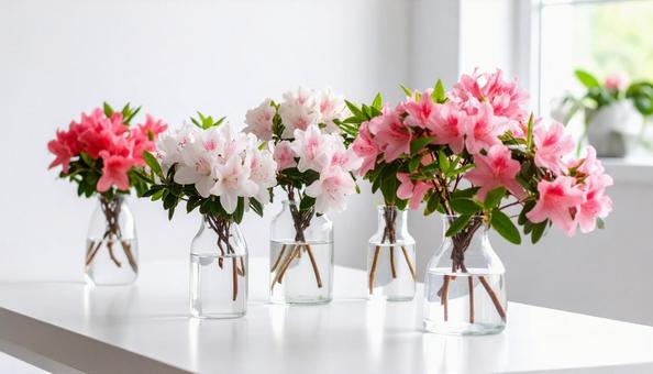 美しい躑躅の花 美しい躑躅の花の写真