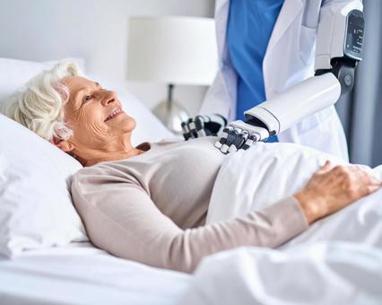 優しいロボの写真