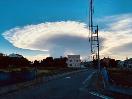かなとこ雲 かなとこ雲の写真