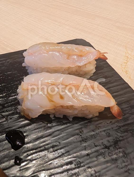生エビ寿司 生エビ,寿司,生エビ寿司の写真素材
