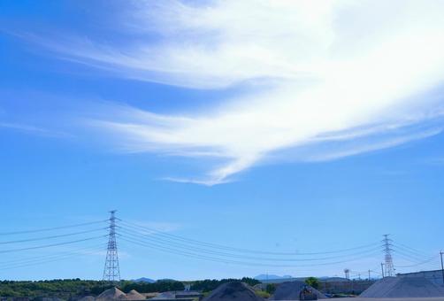 ユニークな雲 ユニークな雲の写真