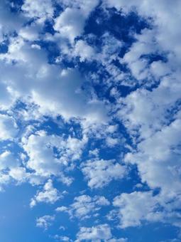 夏の空・青空と雲 夏の空・青空と雲の写真