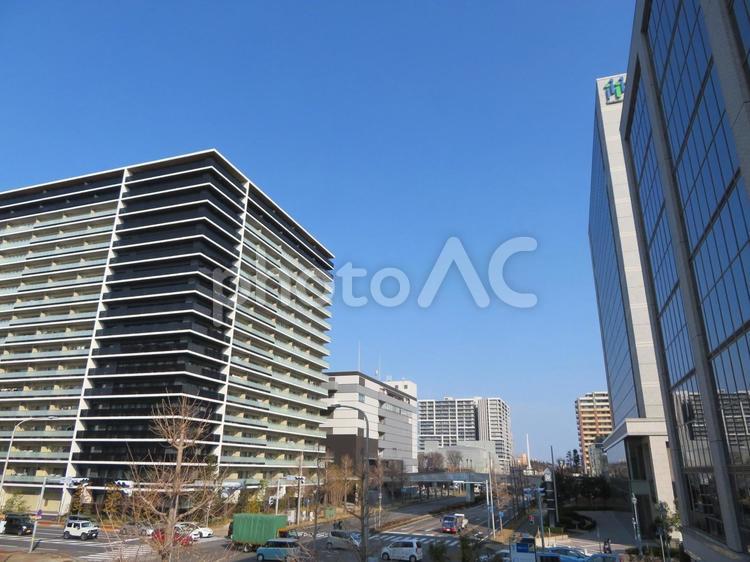 つくば市の街並み 街並み,市街地,ビジネス街の写真素材