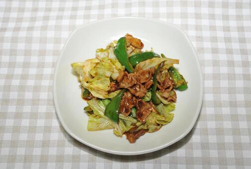 美味しそうな回鍋肉 回鍋肉,食事,中華料理の写真素材