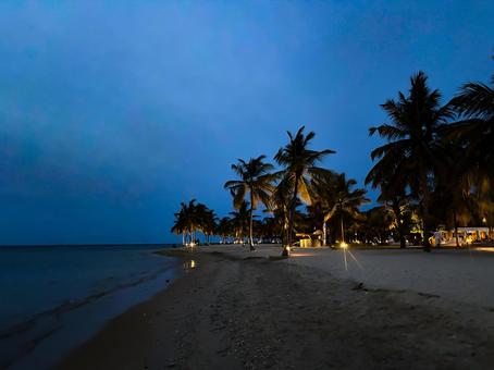 Beach night view, JPG Beach night view, JPG
