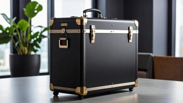 頑丈そうな黒いケースA4 頑丈そうな黒いケースA4の写真