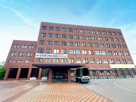 山形県「鶴岡市役所」庁舎ビル 山形県「鶴岡市役所」庁舎ビル 鶴岡市役所,市役所,鶴岡市の写真素材