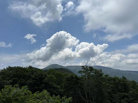 夏の雲 夏の雲の写真