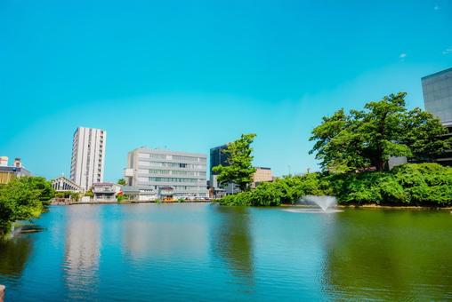 【秋田】千秋公園 2025 【秋田】千秋公園 2025 秋田,千秋公園,公園の写真素材