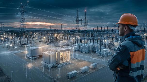 デジタル技術で進化する電力網 デジタル技術で進化する電力網の写真
