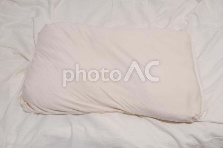 枕　睡眠 枕,まくら,寝具の写真素材