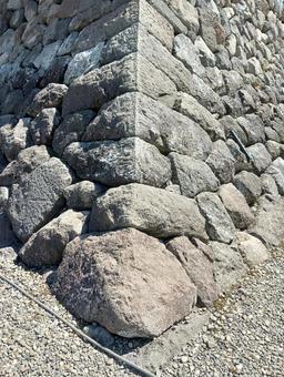 島原城の石垣 島原城の石垣 石垣,島原城,城の写真素材