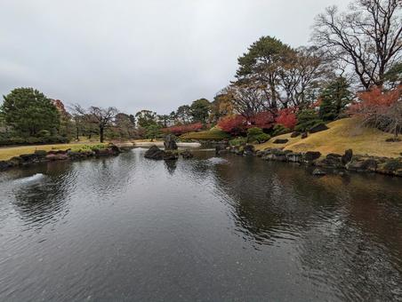 駿府城公園 駿府城公園 背景,風景,冬の写真素材