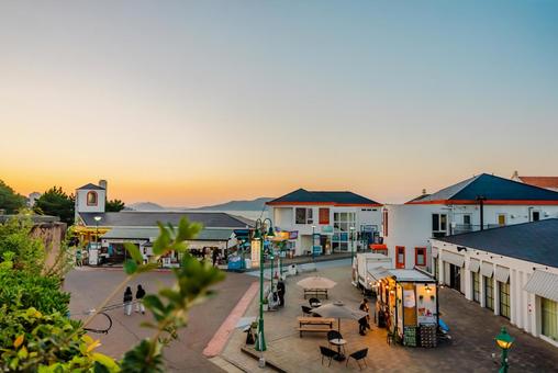 【福岡】シーサイドももち海浜公園 福岡,綺麗,風景の写真素材