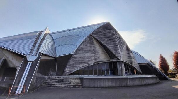 秋葉台文化体育館 秋葉台文化体育館,藤沢市,スポーツ施設の写真素材