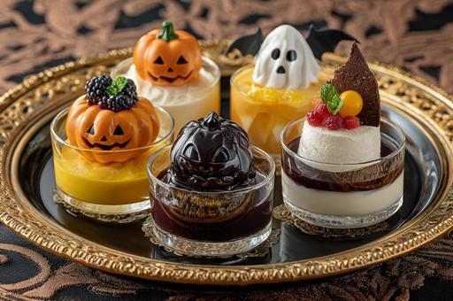 ハロウィンデザートセット-3 ハロウィンデザートセット-3の写真