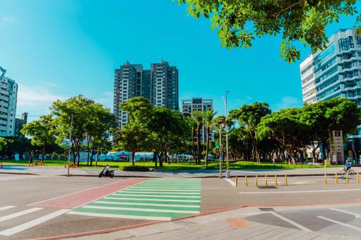 【台湾】台中の夏の風景 2025 【台湾】台中の夏の風景 2025 台中,街並み,風景の写真素材