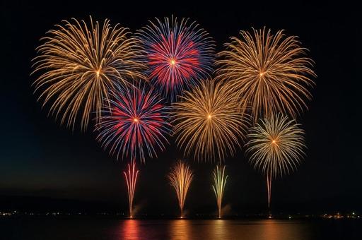 花火大会 花火大会の写真