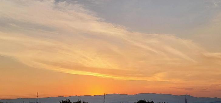 夕焼け 夕焼けの写真