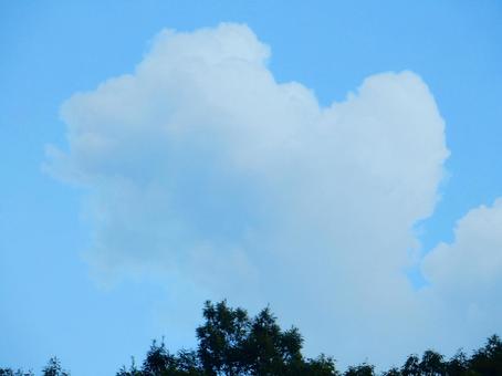 【空の写真】秋空 【空の写真】秋空の写真