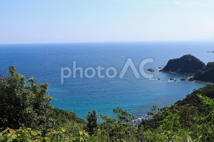 高知県須崎市　帷子崎展望台からの風景 帷子崎展望台,帷子崎,展望台の写真素材