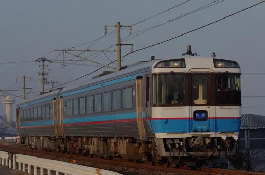 JR四国　キハ185系 鉄道,電車,気動車の写真素材