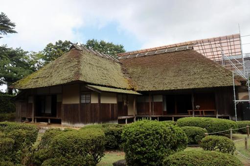 新潟県村上市にある若林家住宅。詫び寂び。 新潟県村上市にある若林家住宅。詫び寂び。 新潟県,村上市,若林家住宅の写真素材