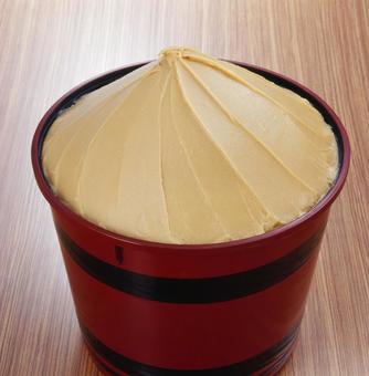 味噌 噌,みそ,味噌樽の写真素材