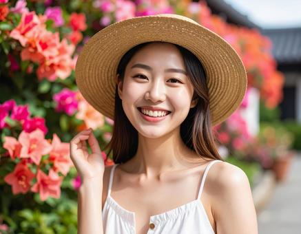 麦わら帽子・彼女の夏旅行 麦わら帽子・彼女の夏旅行の写真
