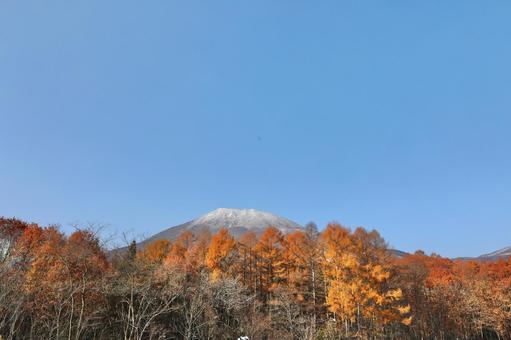 雪　長野県　黒姫山 自然,素材,雪の写真素材